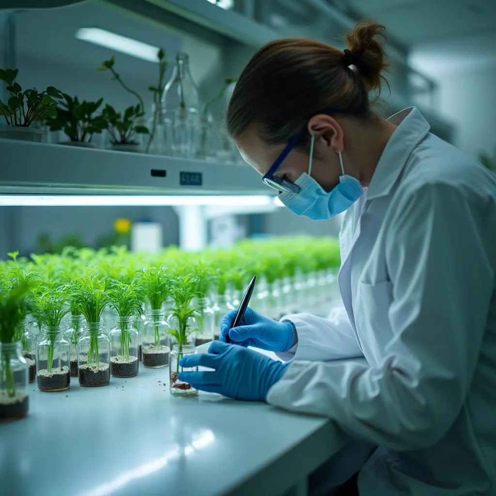 Laboratorio de micropropagación