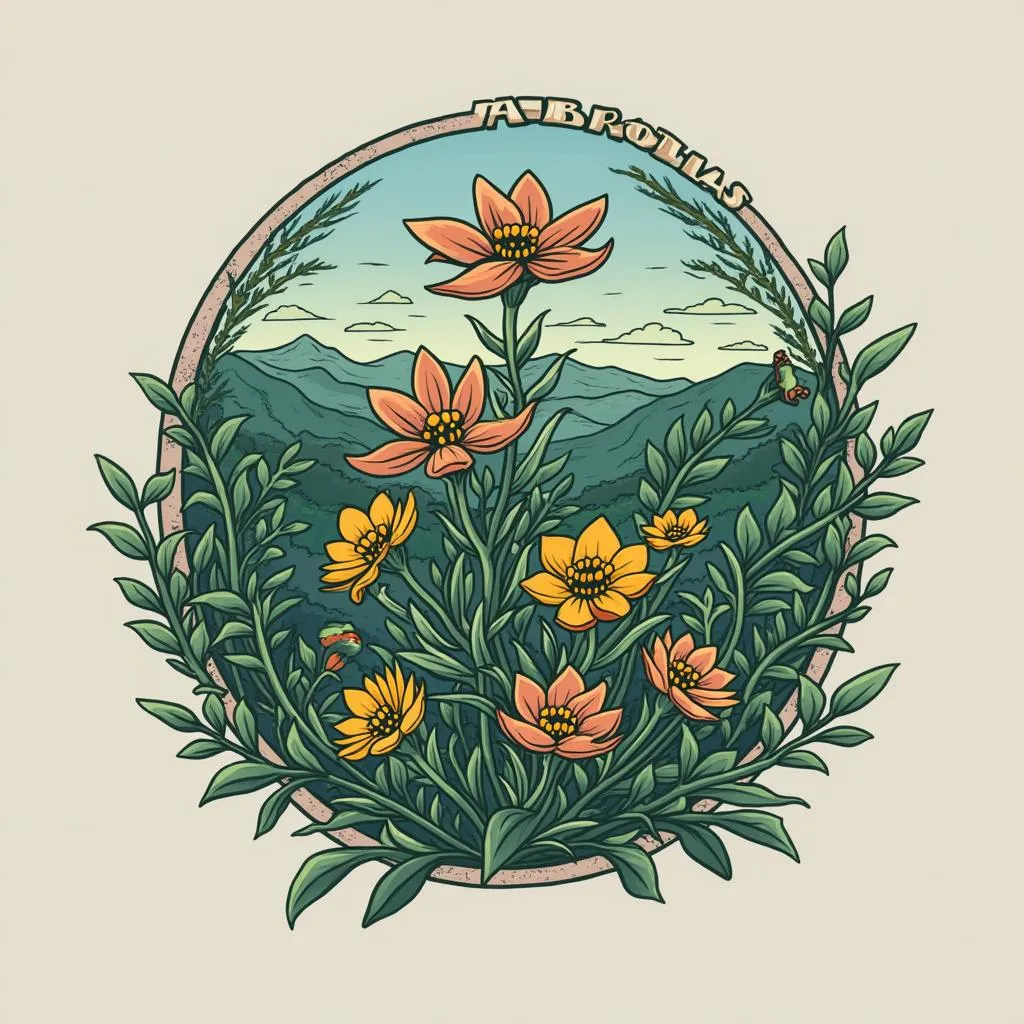 Logo de Abronias Native Flora